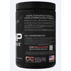 BUCKED UP, PREMIUM PUMP-OCALYPSE, пампинговый предтренировочный комплекс вкус Raspberry Lemonade (Малиновый лимонад), 381 г (30 порций)